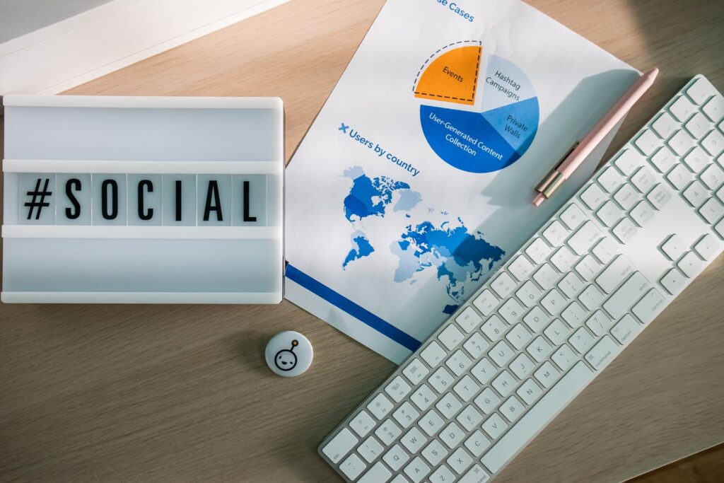 Planning social posts and tracking engagement